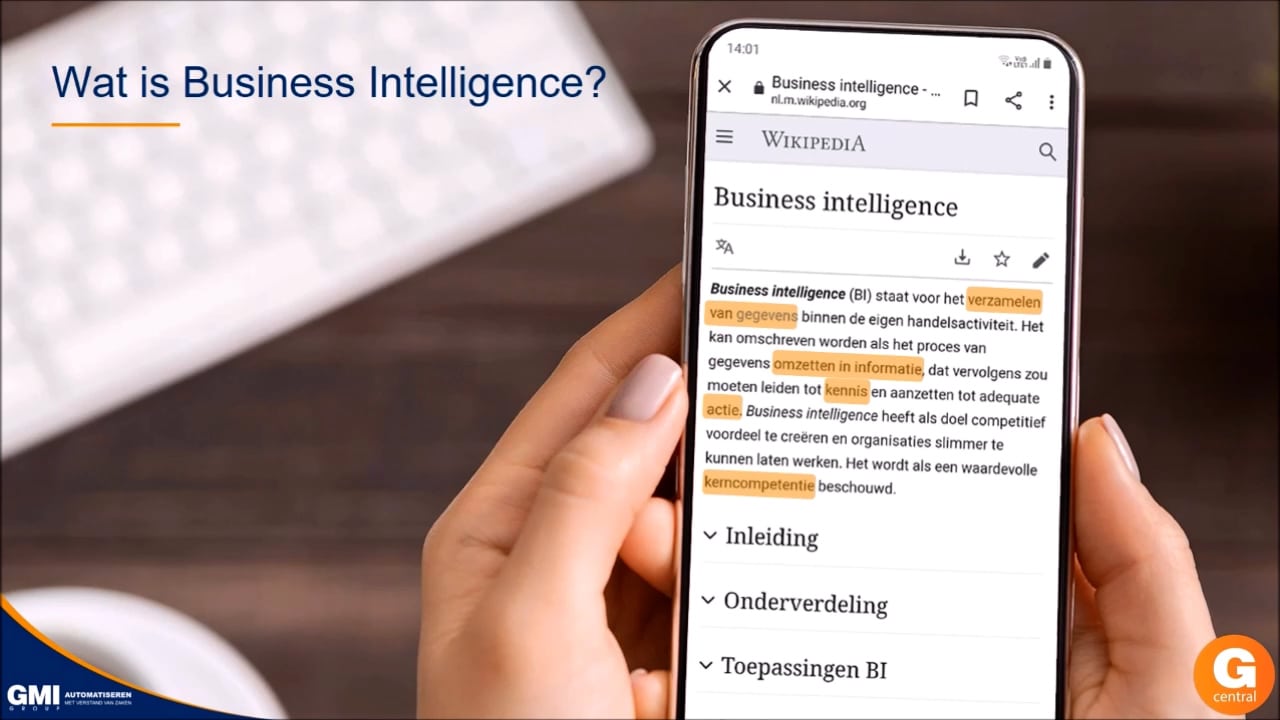 Gcentral Webcast | Uw bouwbedrijf in één oogopslag met Power BI en Gbuild Gcentral Webcast | Uw bouwbedrijf in één oogopslag met Power BI en Gbuild