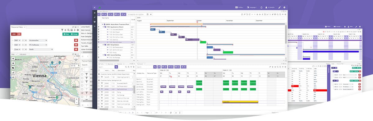 Plan uw medewerkers, materieel en taken in één overzicht met Dime.Scheduler